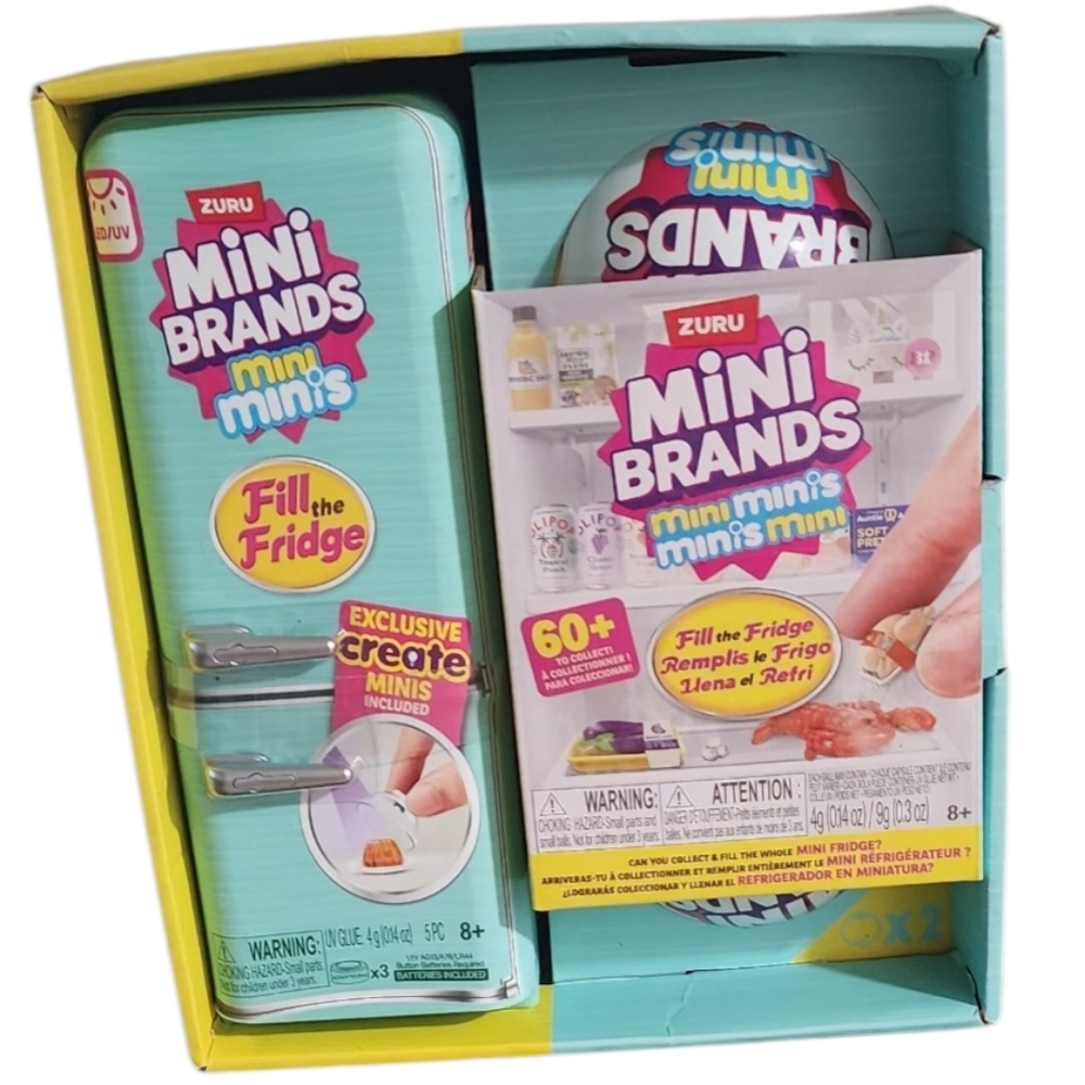 MINI BRANDS Fill The Fridge Playset